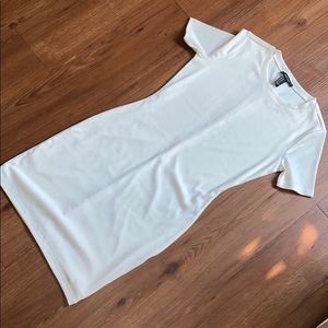 Mini dress with shorts sleeves